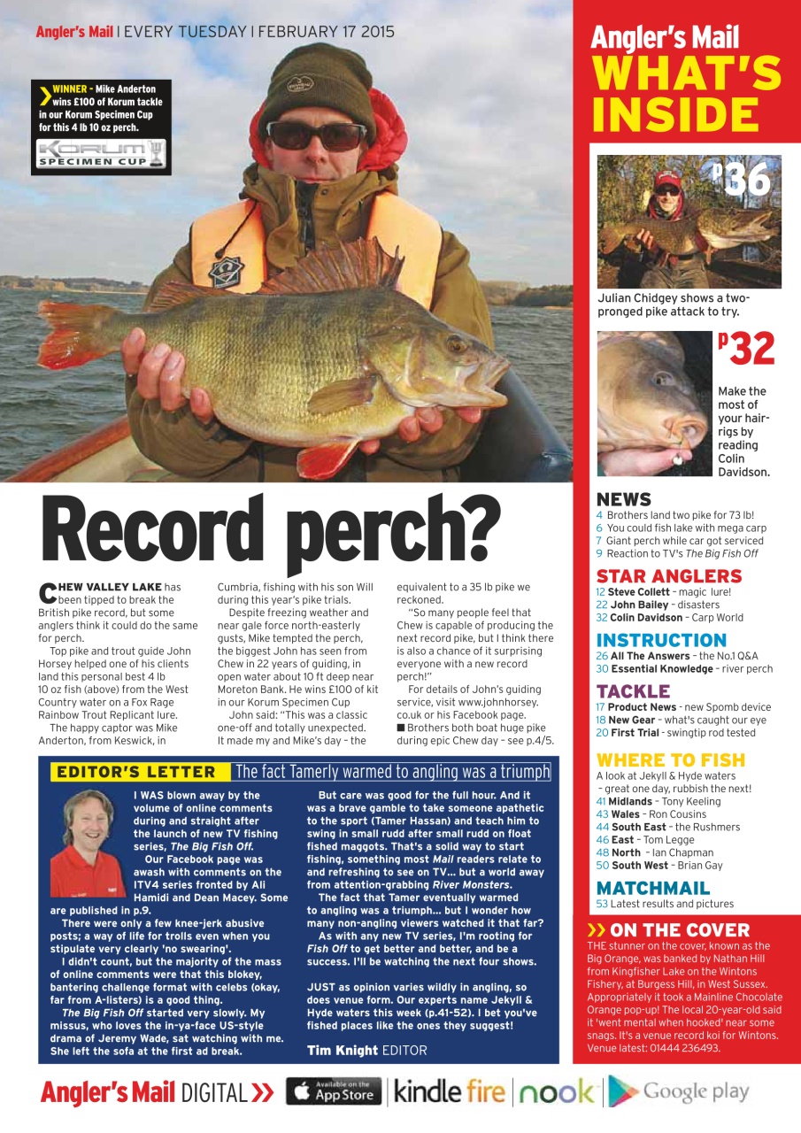 Anglers Mail Preview Pages