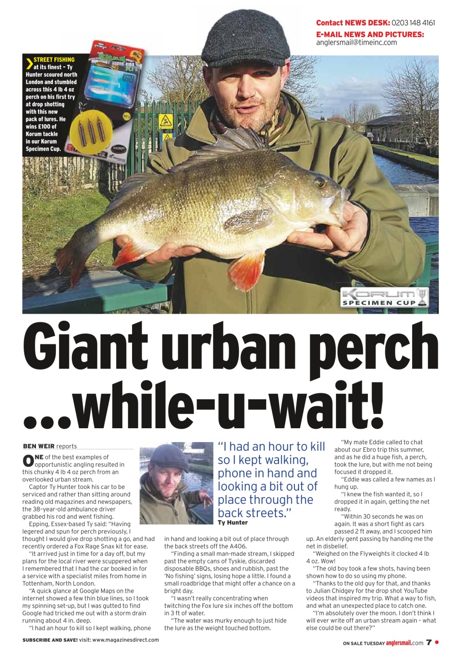 Anglers Mail Preview Pages