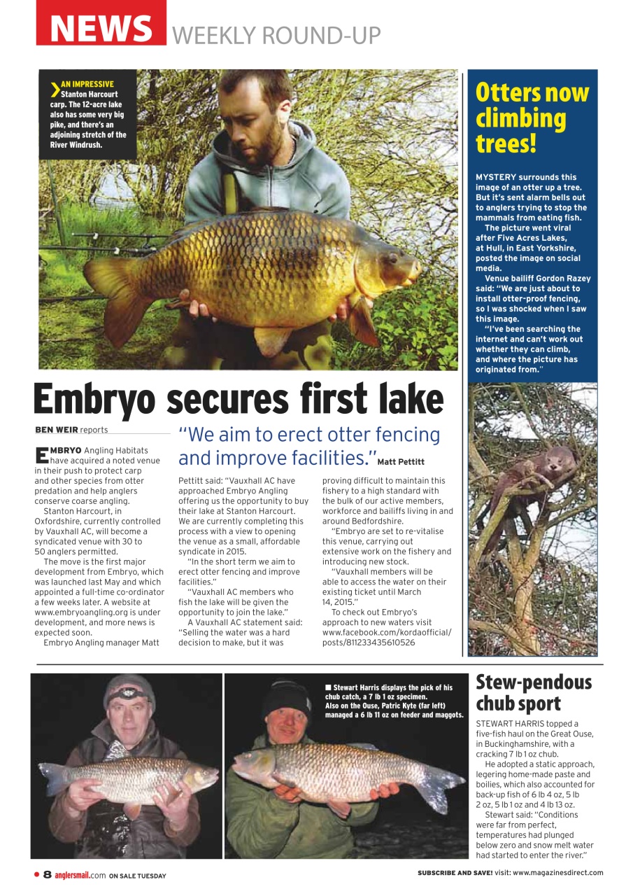 Anglers Mail Preview Pages