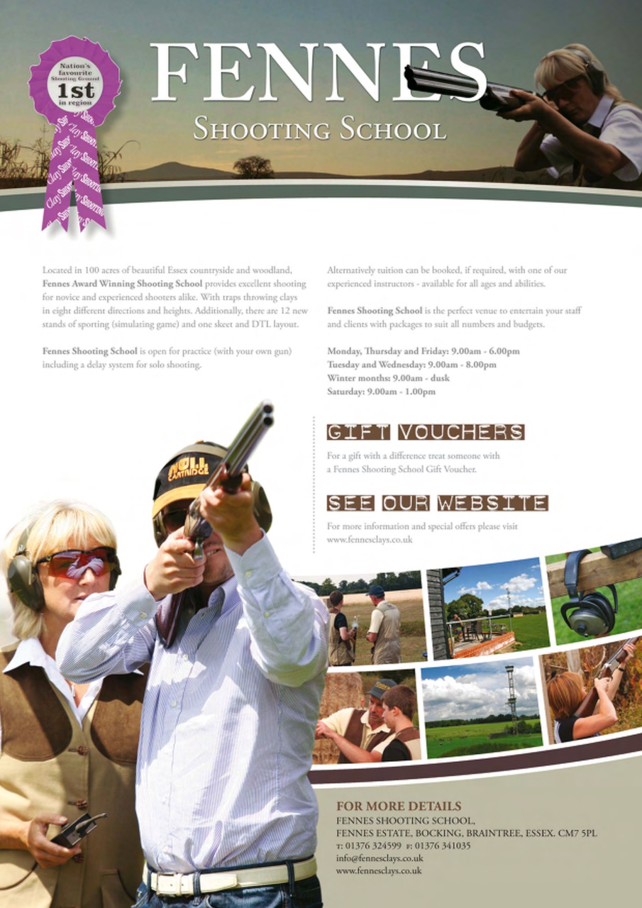 Clay Shooting Preview Pages