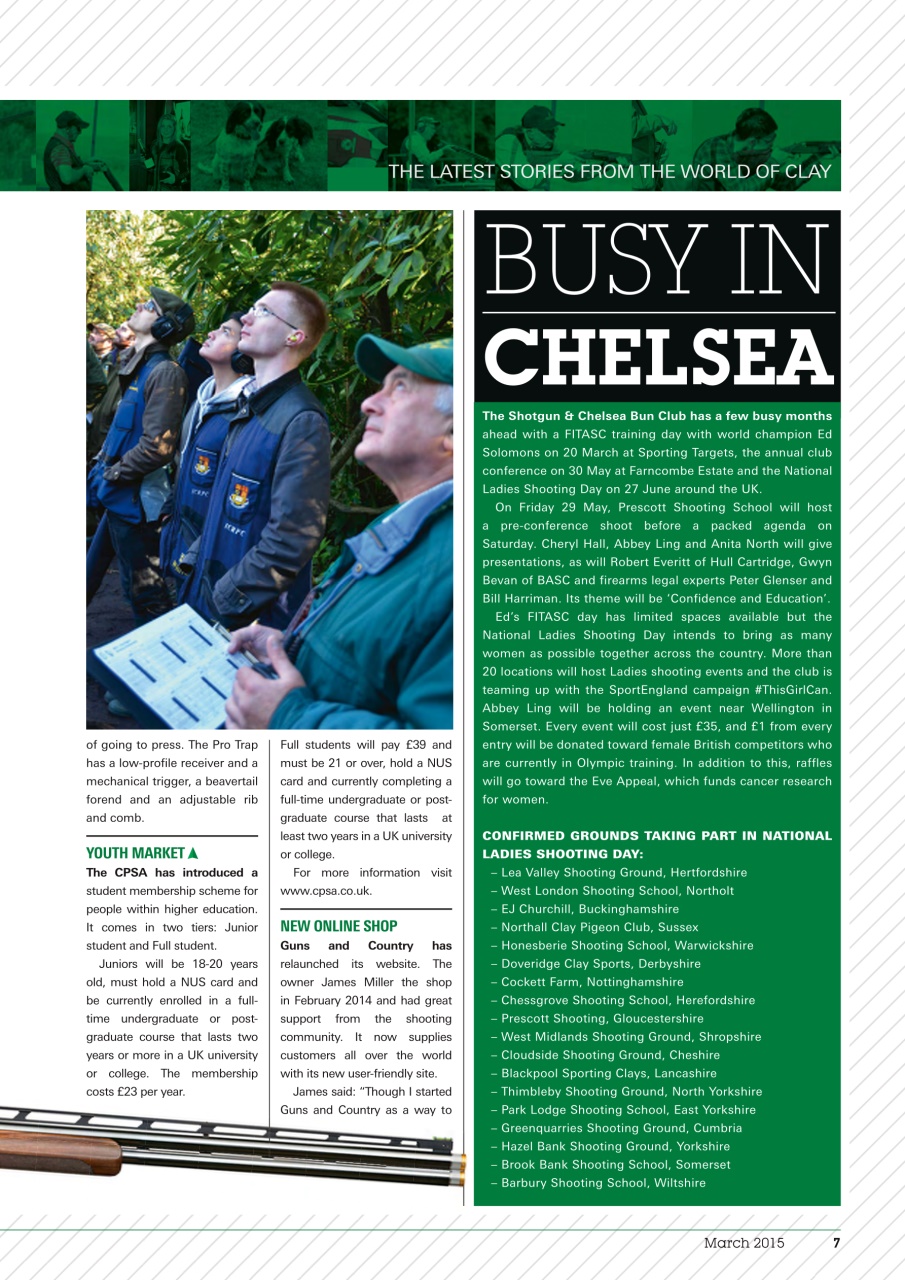 Clay Shooting Preview Pages