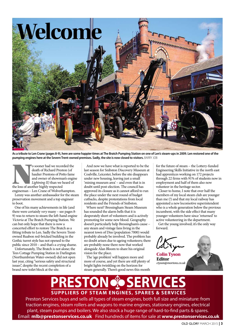 Old Glory Magazine Preview Pages