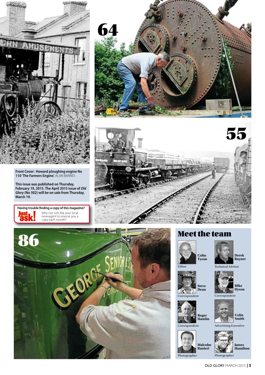 Old Glory Magazine Preview Pages