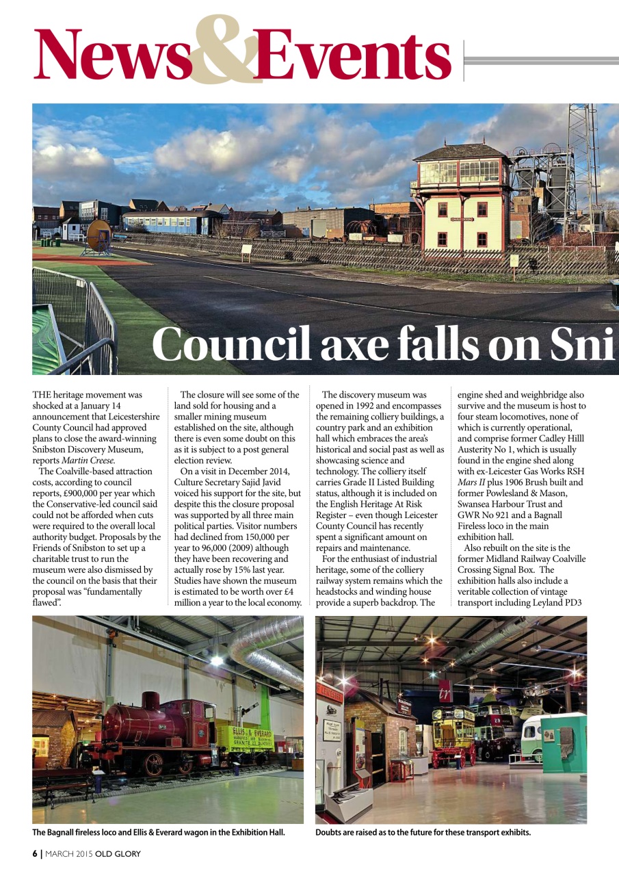 Old Glory Magazine Preview Pages