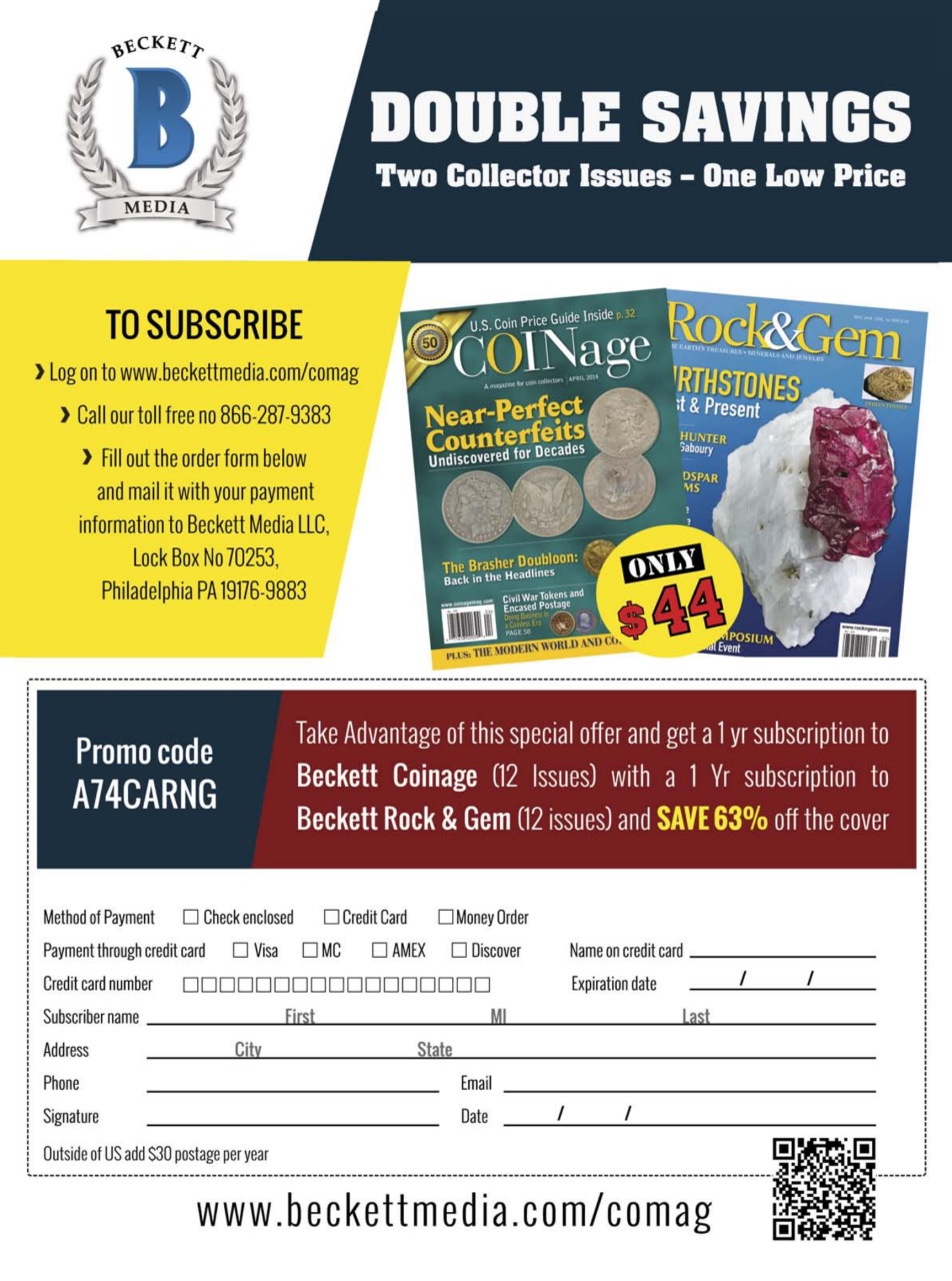 COINage Magazine Preview Pages