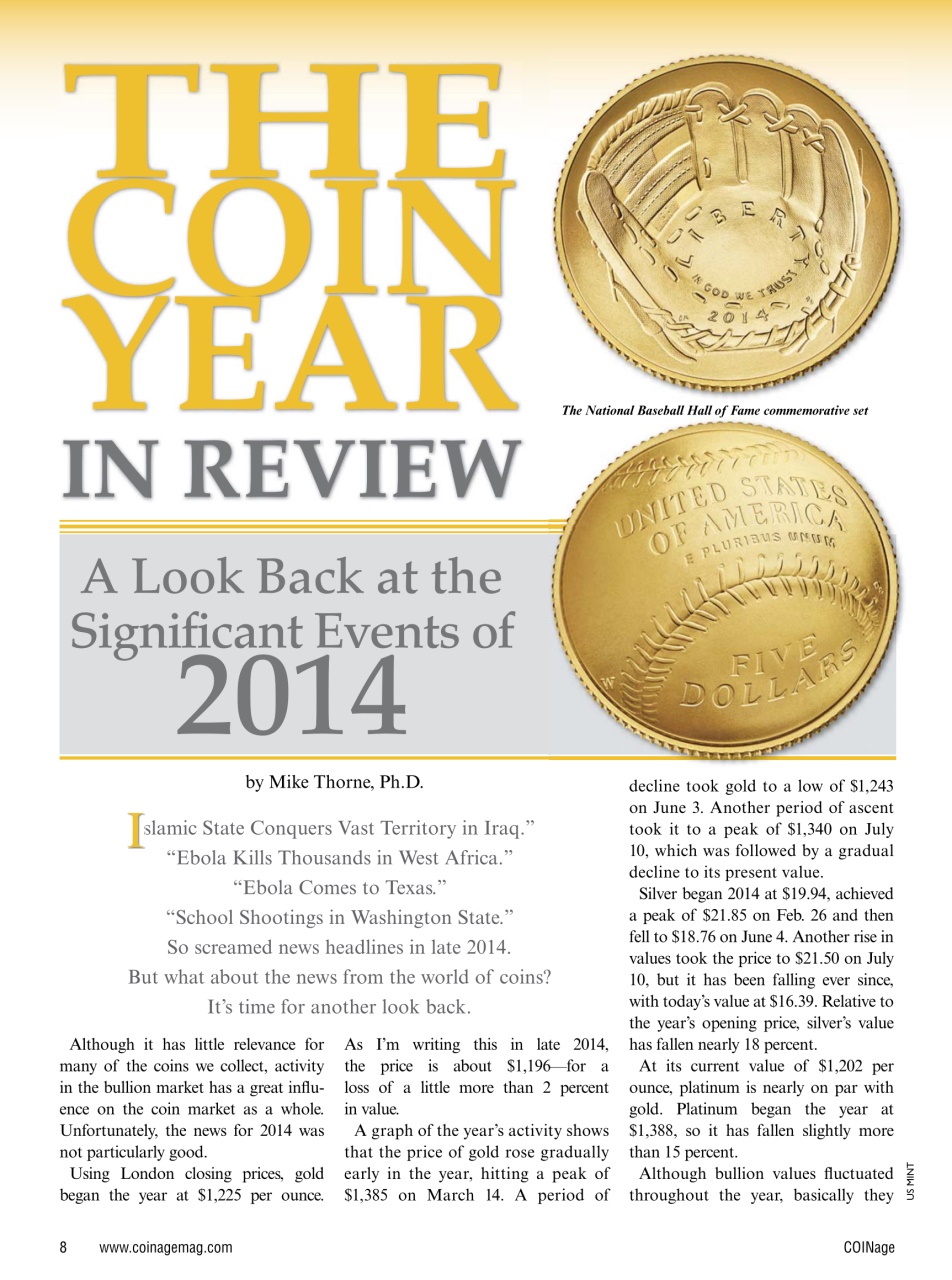 COINage Magazine Preview Pages