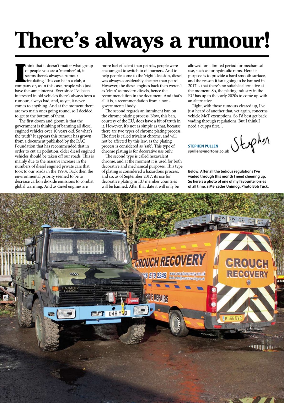 Heritage Commercials Magazine Preview Pages