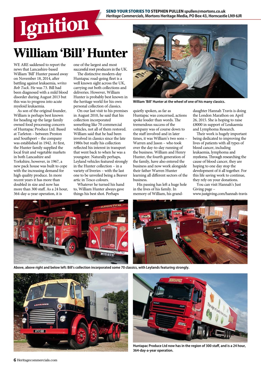 Heritage Commercials Magazine Preview Pages