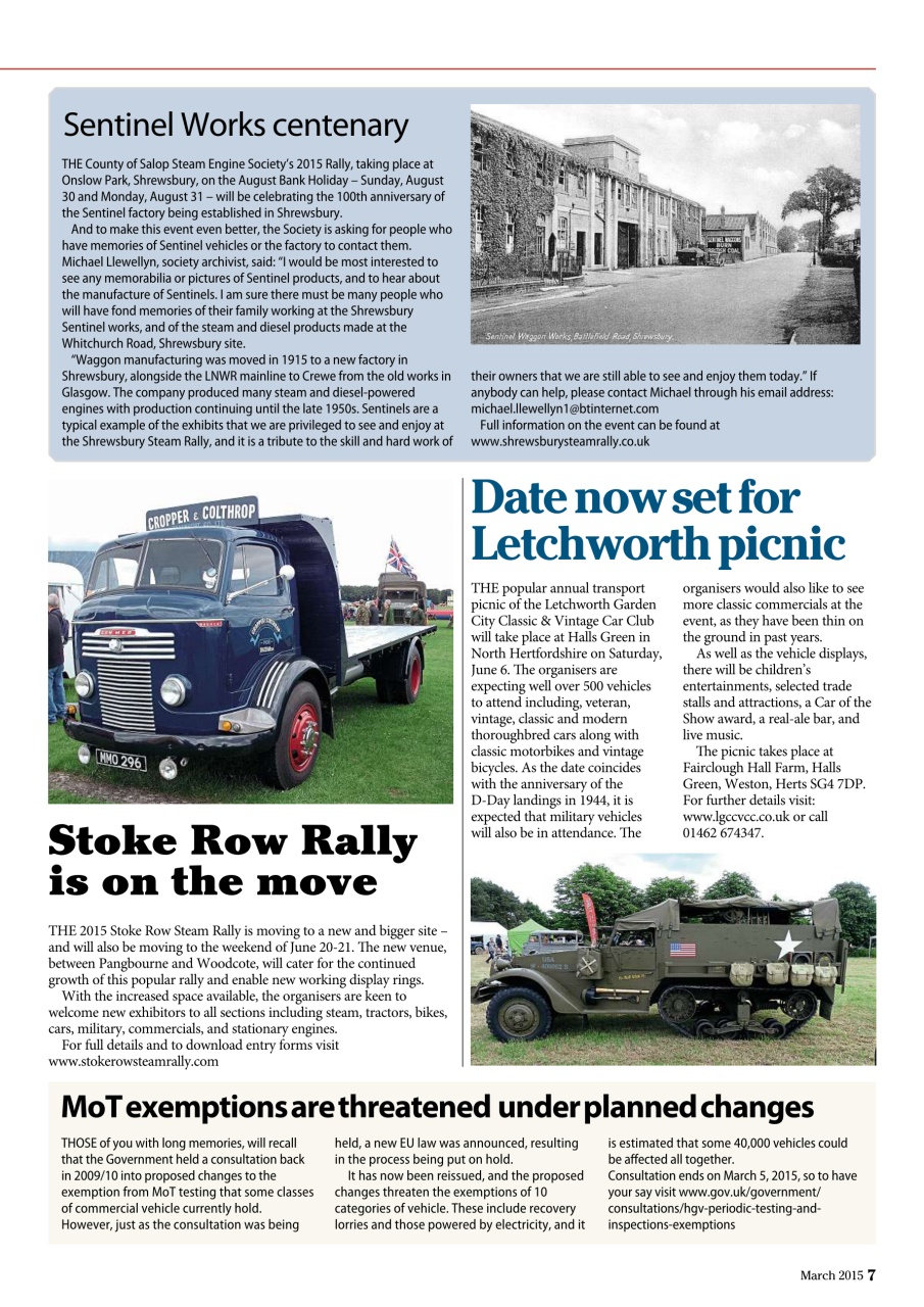 Heritage Commercials Magazine Preview Pages
