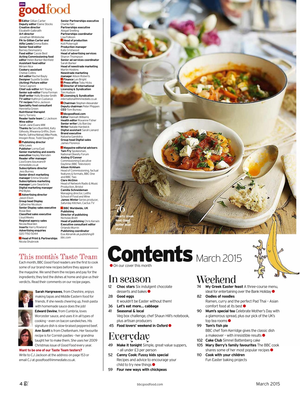 Good Food Magazine Preview Pages