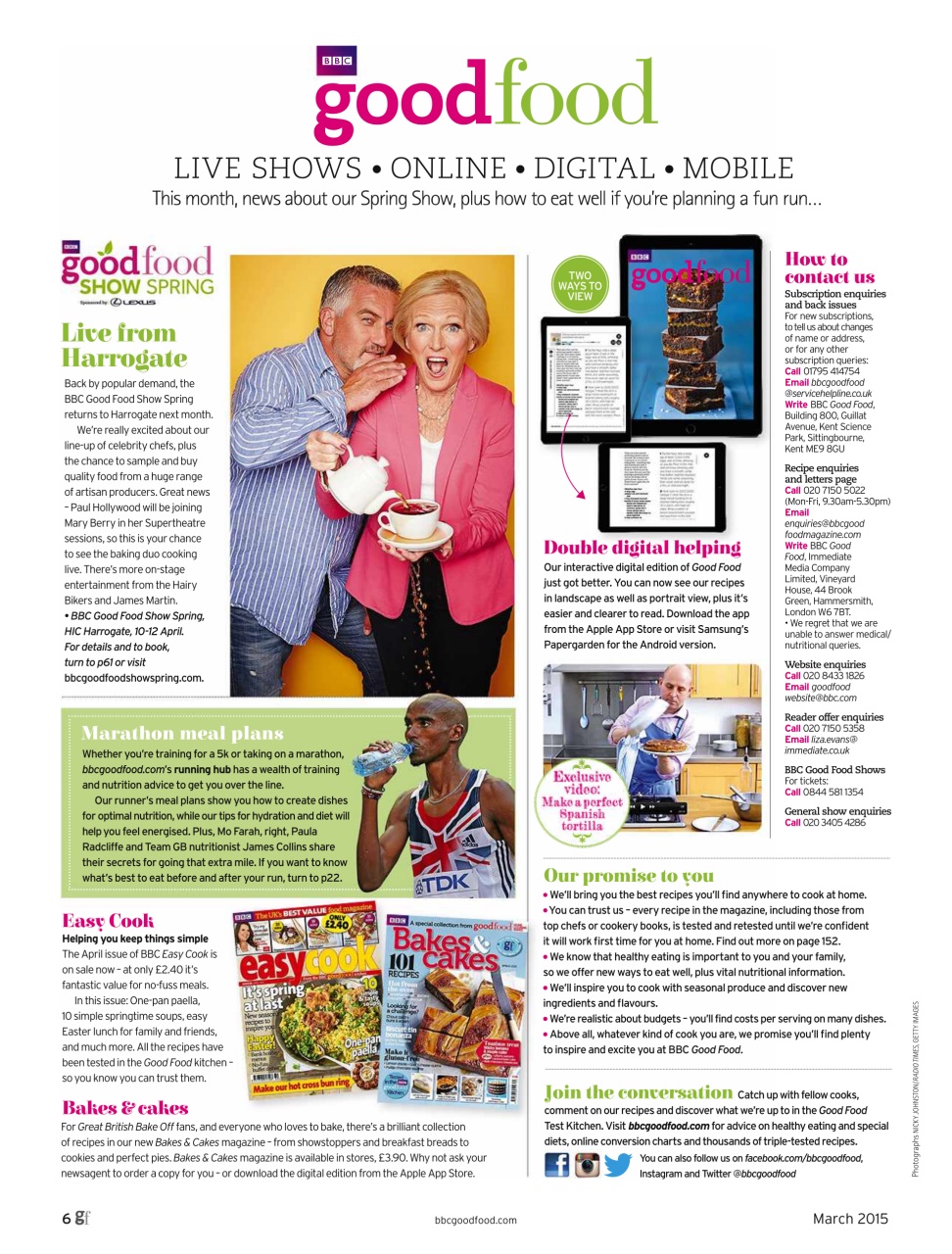 Good Food Magazine Preview Pages