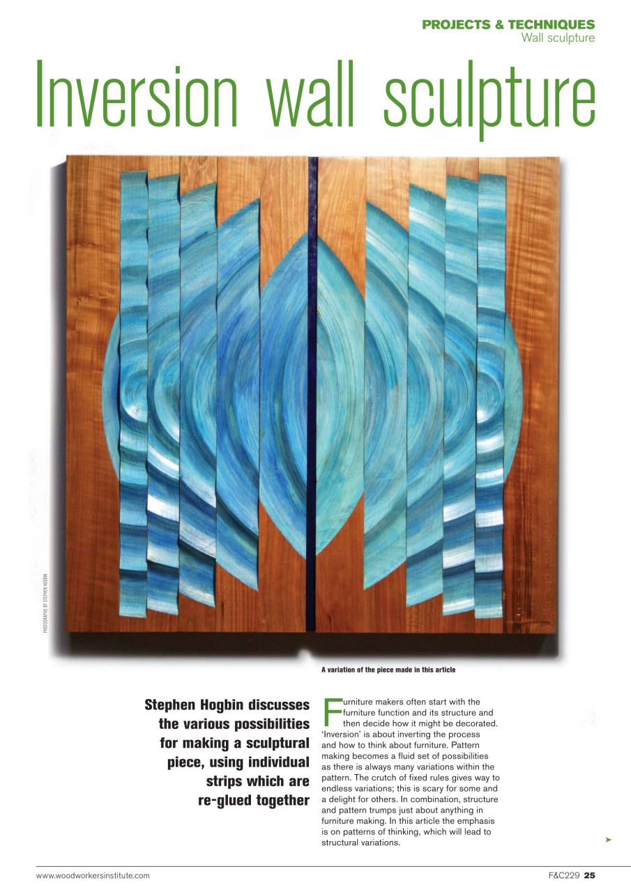 Furniture & Cabinetmaking Preview Pages