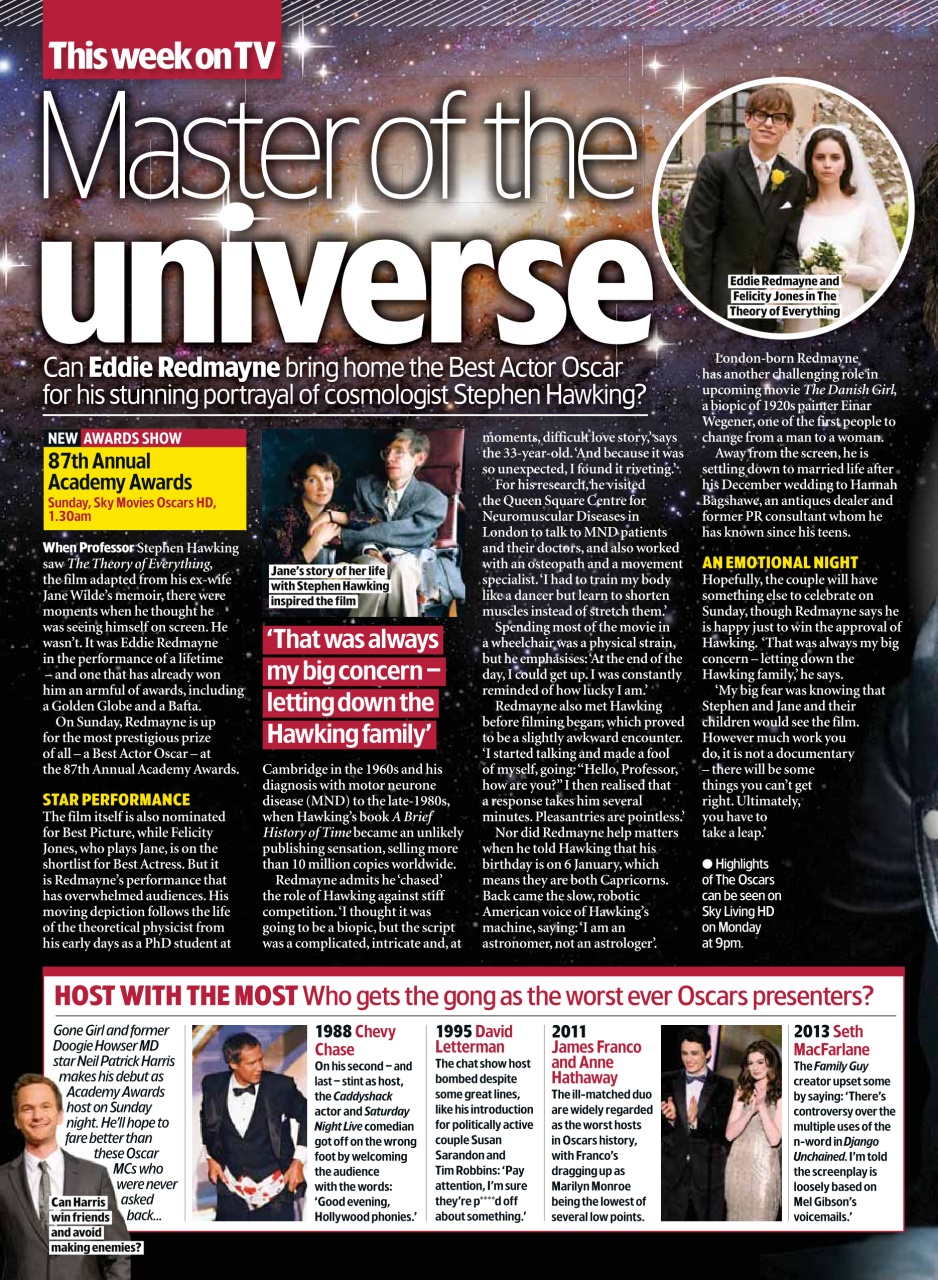 TV & Satellite Week Preview Pages