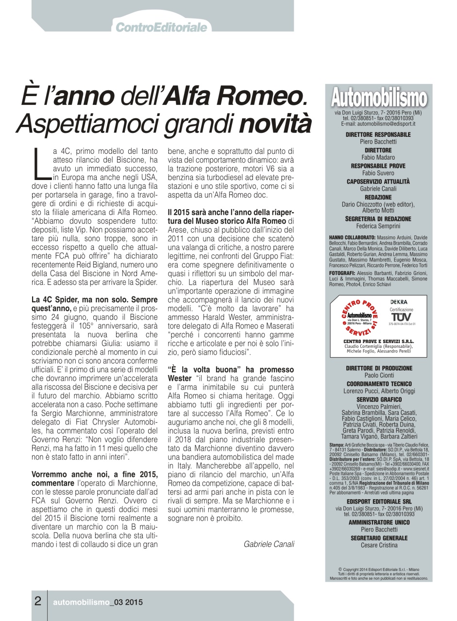 Automobilismo Preview Pages