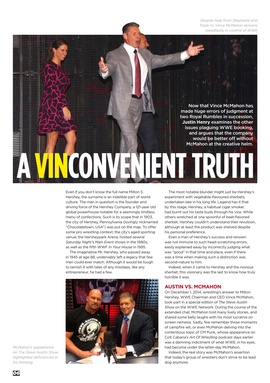 Wrestletalk Magazine Preview Pages