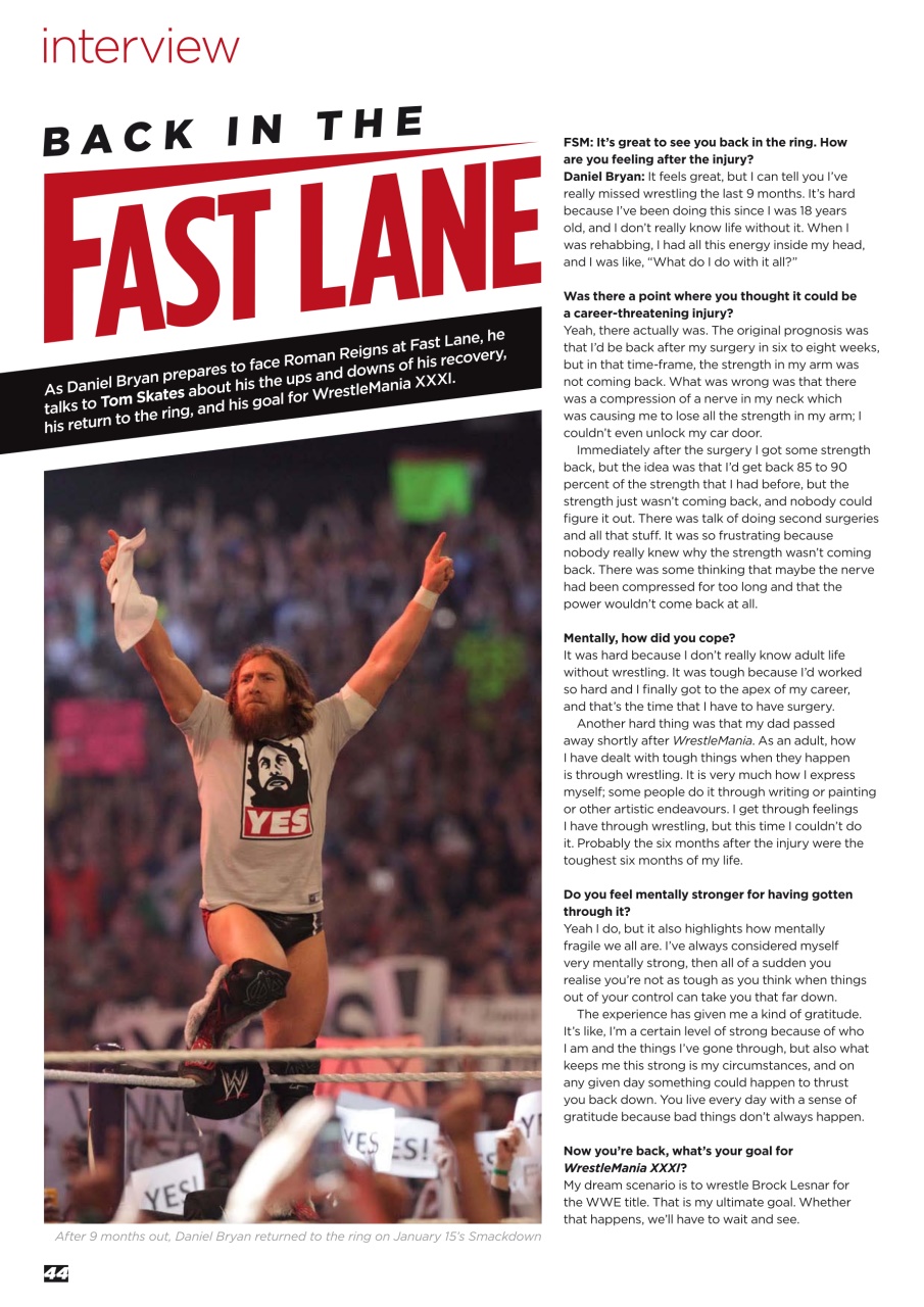 Wrestletalk Magazine Preview Pages