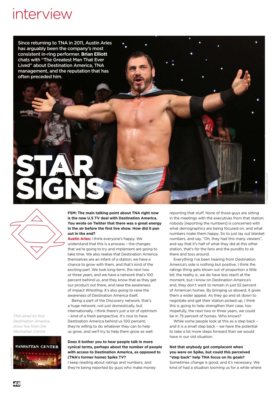 Wrestletalk Magazine Preview Pages