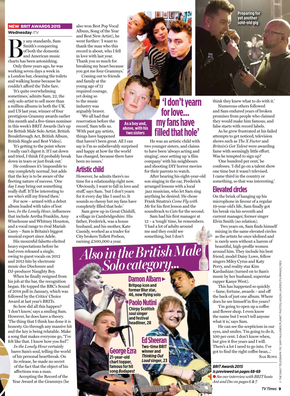 TV Times Preview Pages