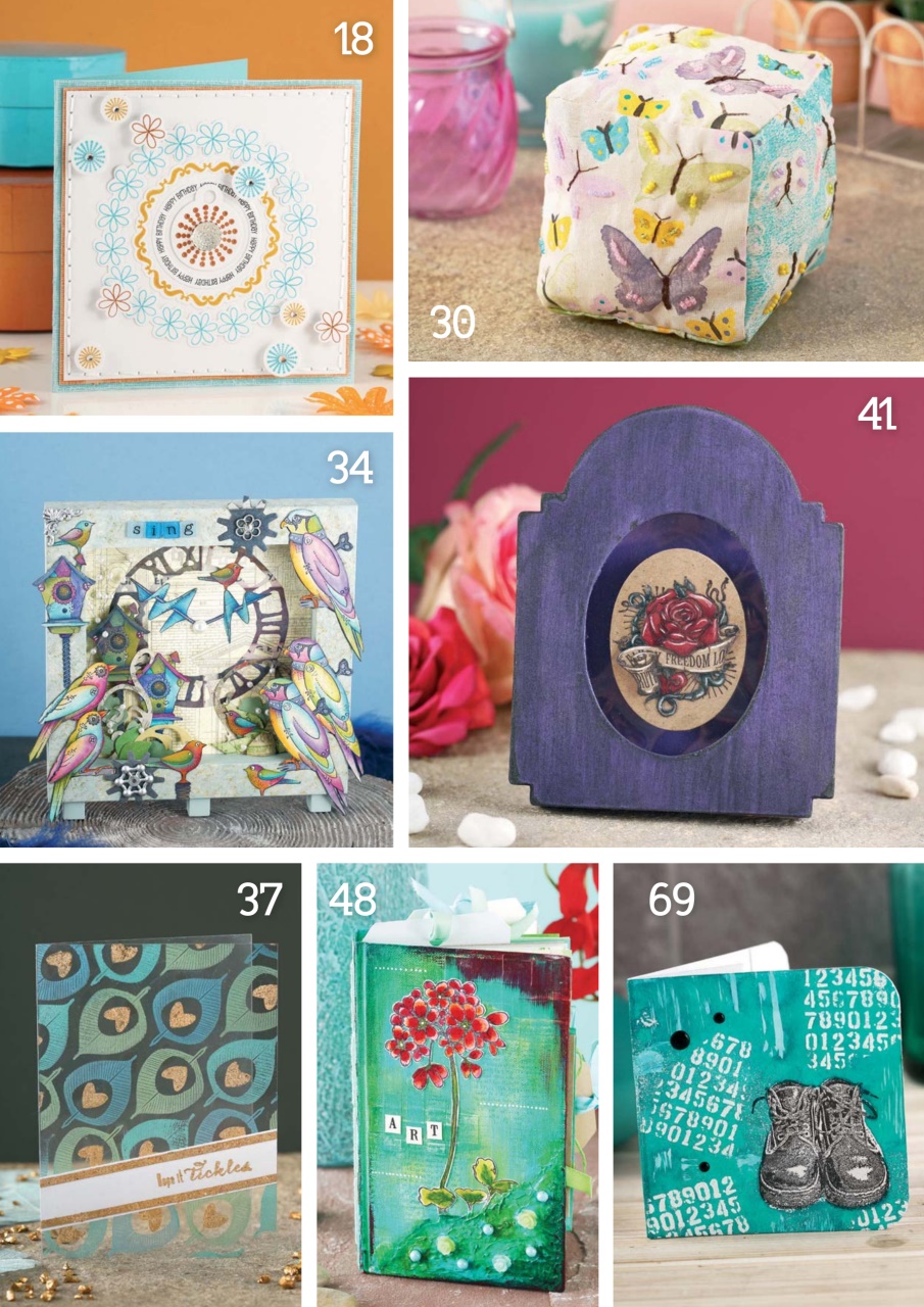 Craft Stamper Preview Pages