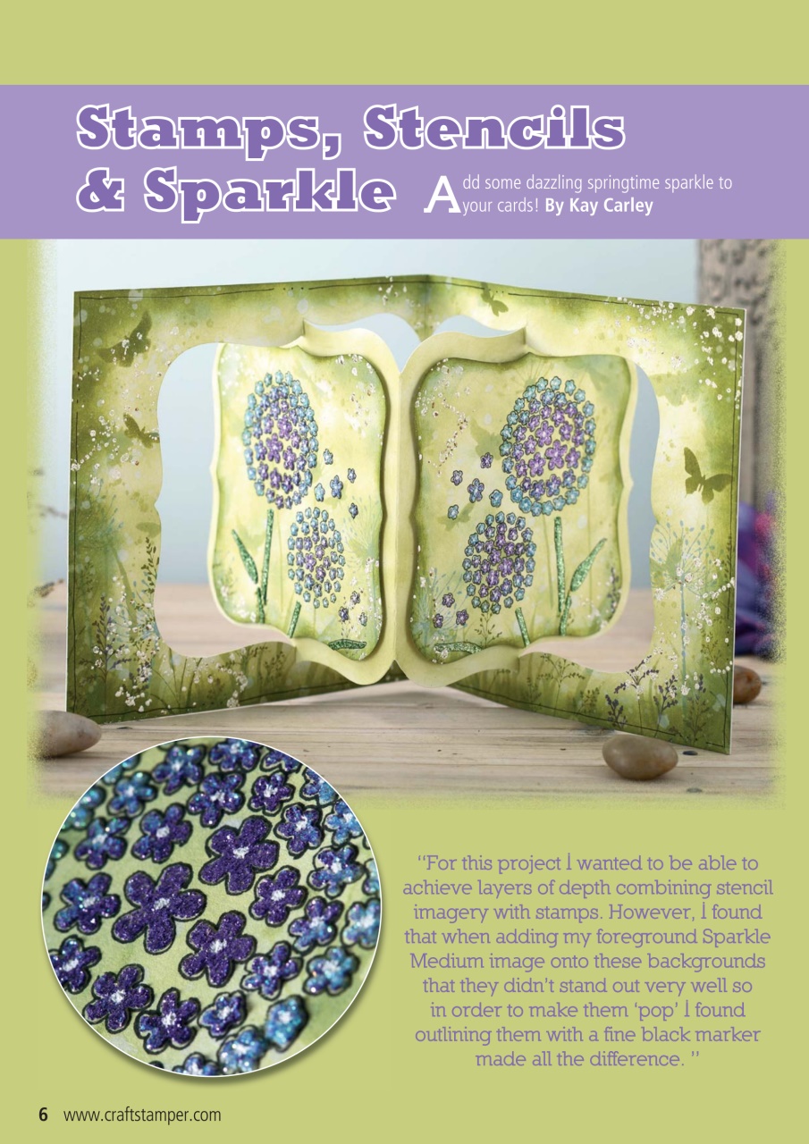Craft Stamper Preview Pages