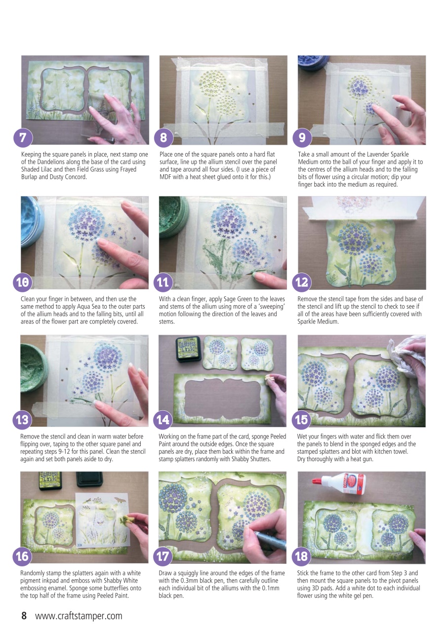 Craft Stamper Preview Pages