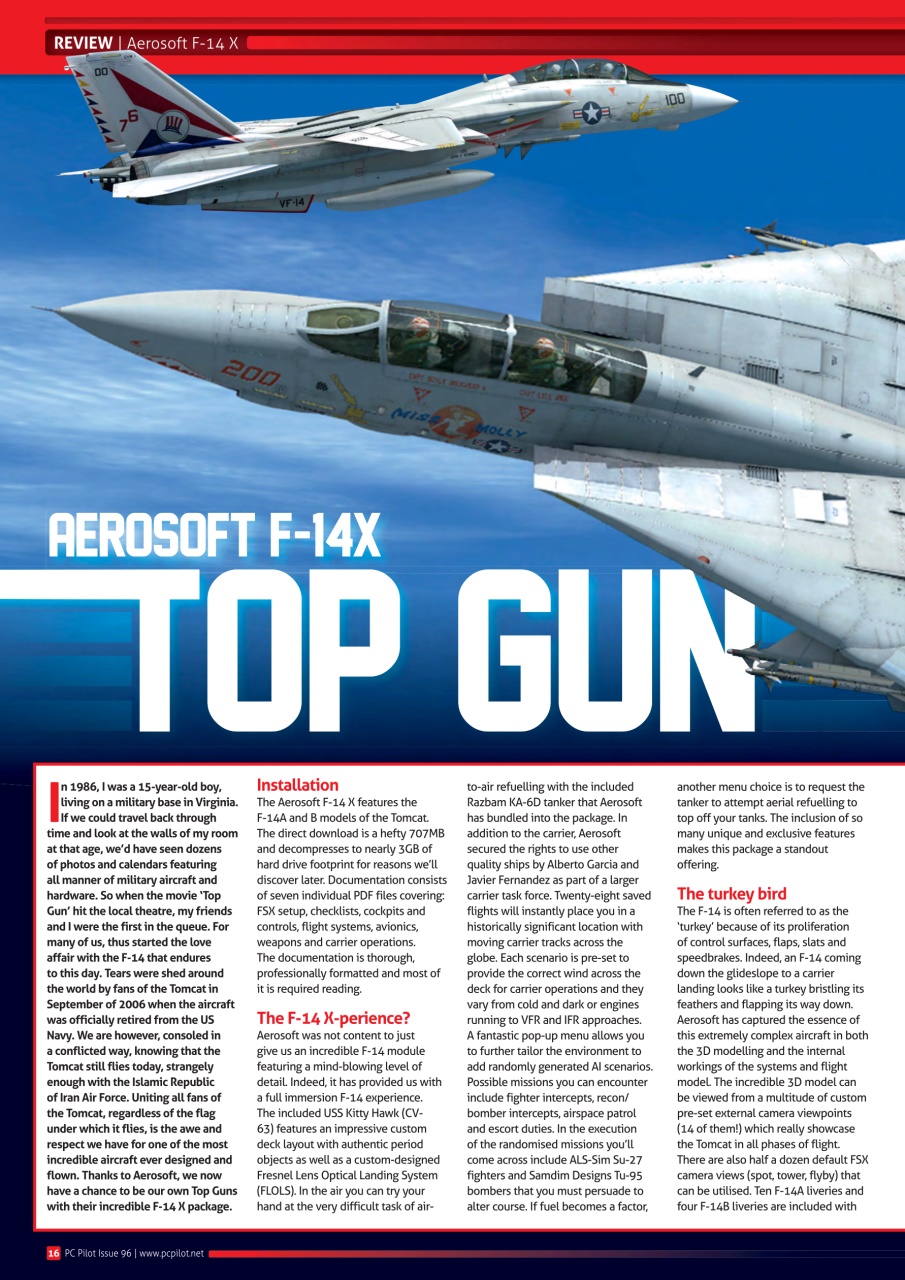 PC Pilot Preview Pages