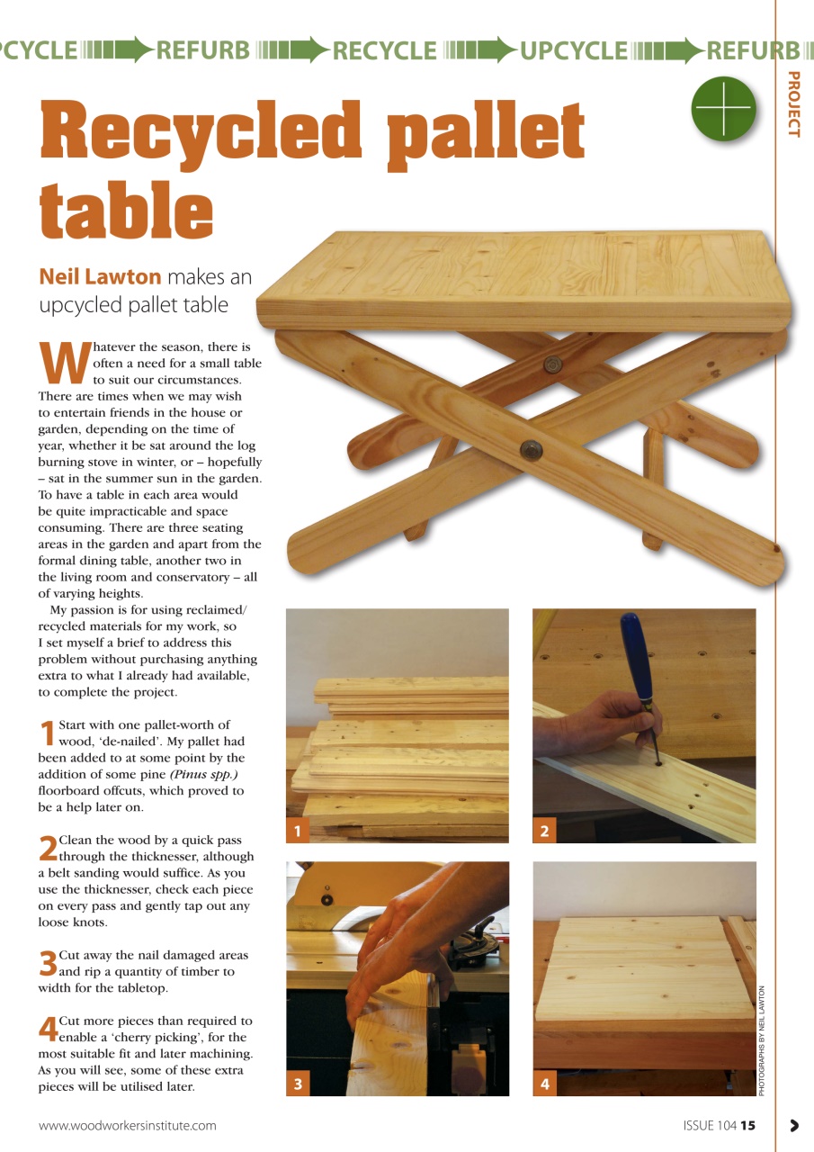Woodworking Crafts Magazine Preview Pages
