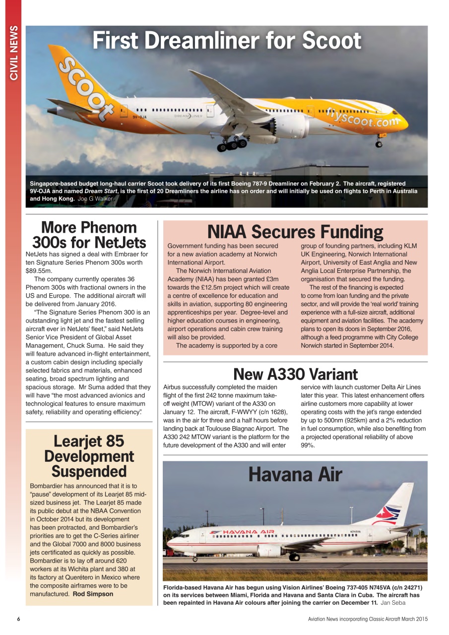 Aviation News Preview Pages