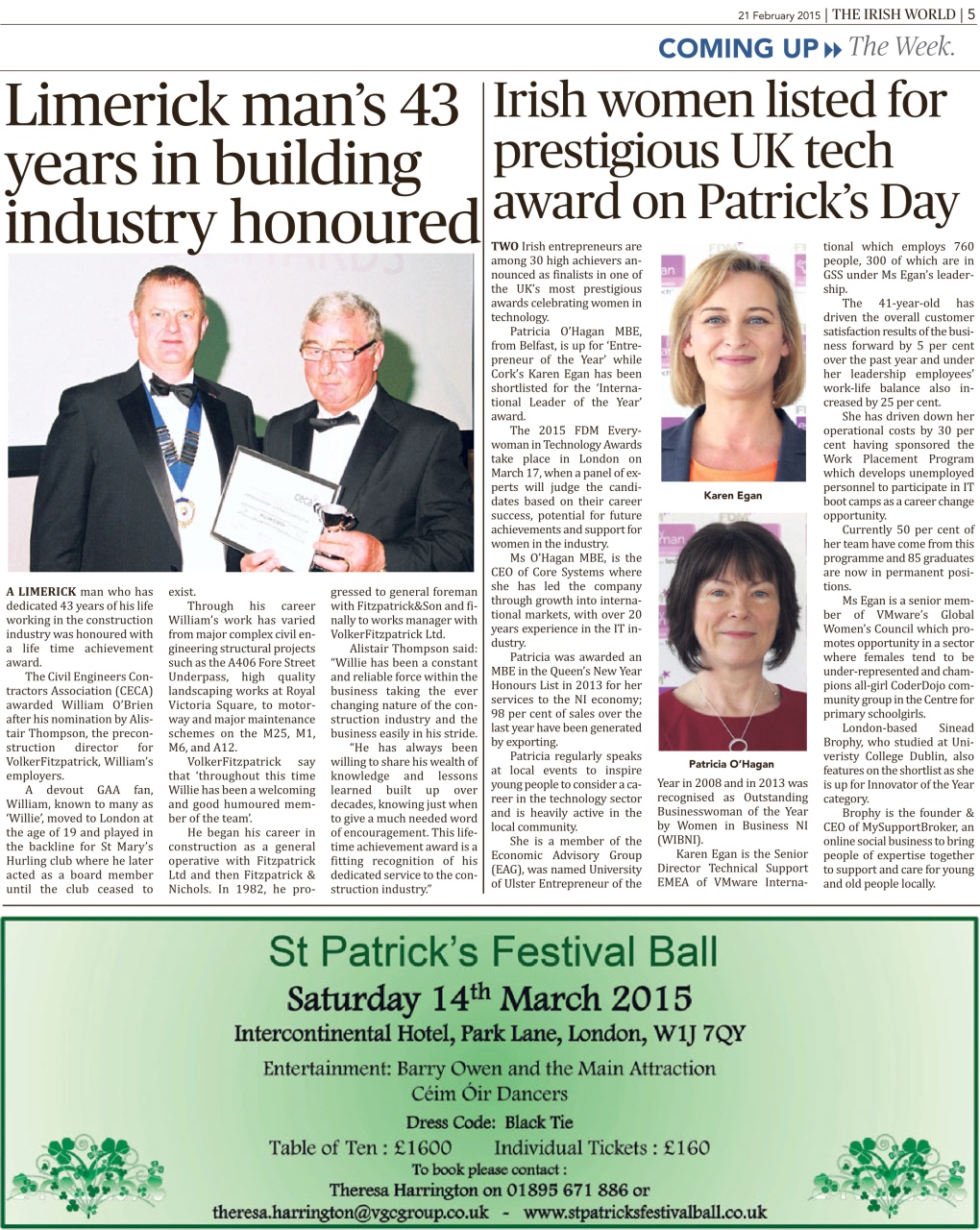 Irish World Preview Pages