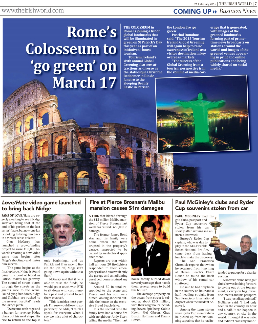 Irish World Preview Pages