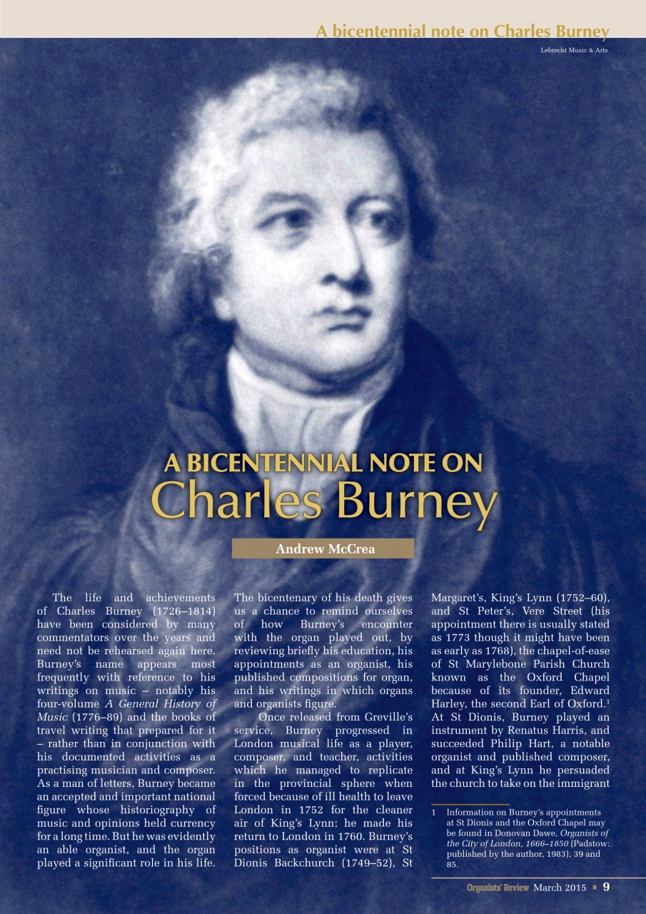 Organists' Review Preview Pages