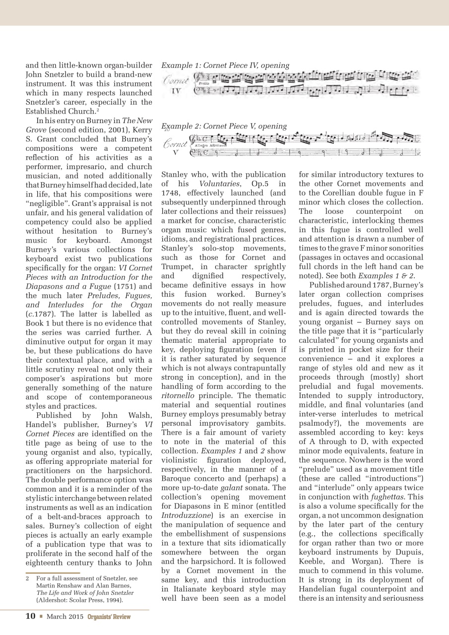 Organists' Review Preview Pages