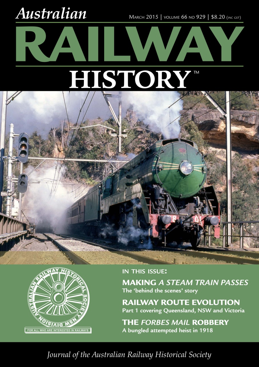 Australian Railway History Preview Pages