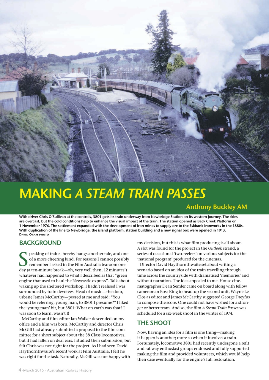 Australian Railway History Preview Pages