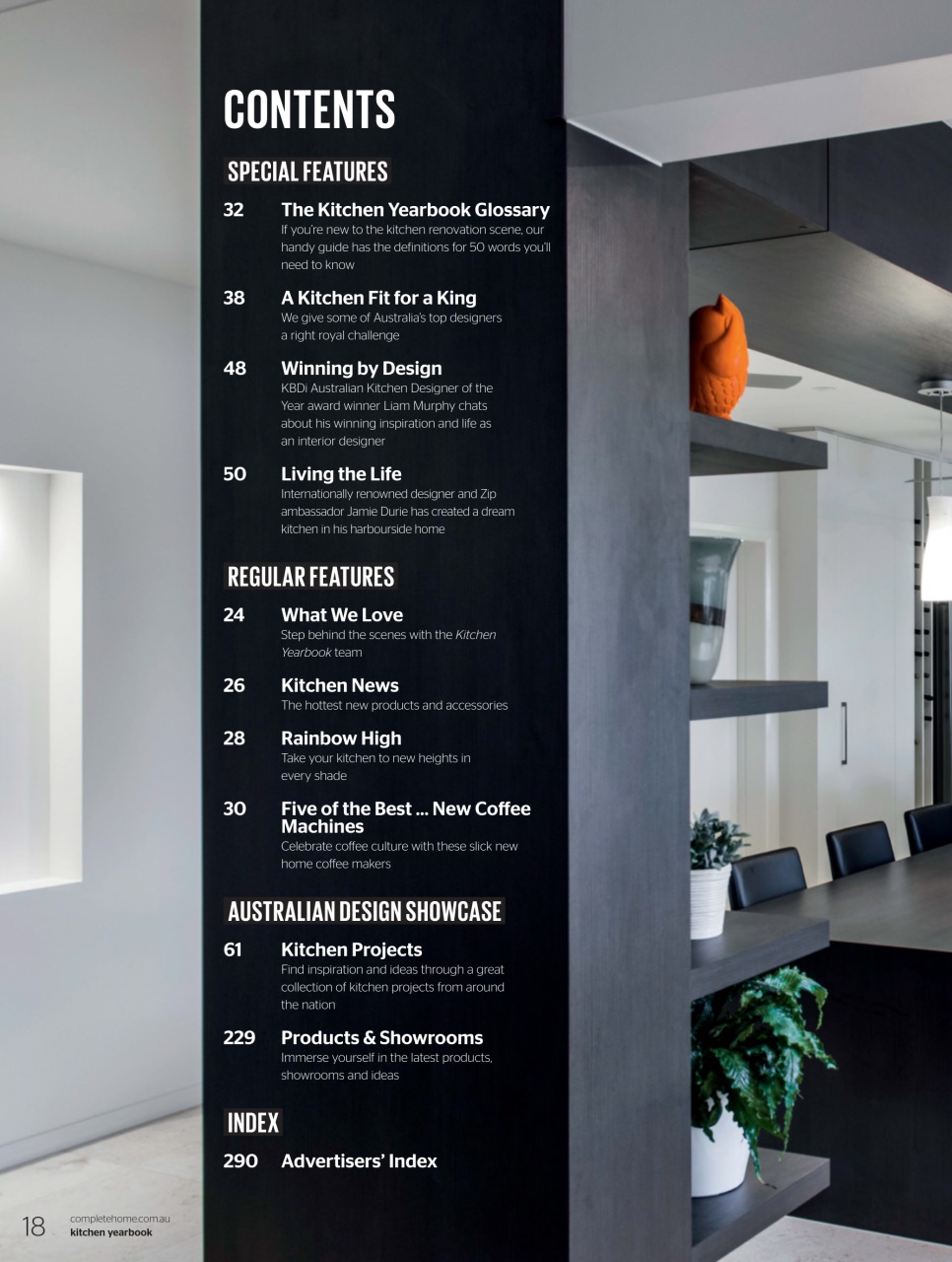 Kitchen Yearbook Preview Pages