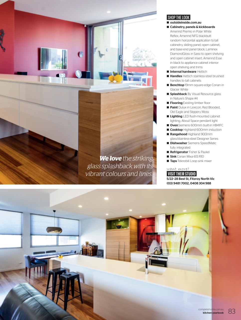 Kitchen Yearbook Preview Pages