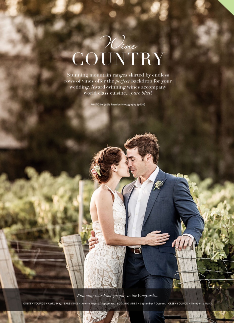 Hunter Valley Wedding Planner Preview Pages