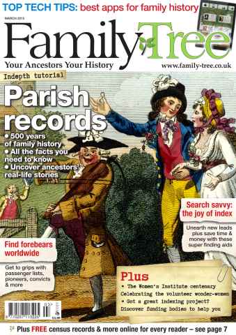 Family Tree issue Family Tree March 2015