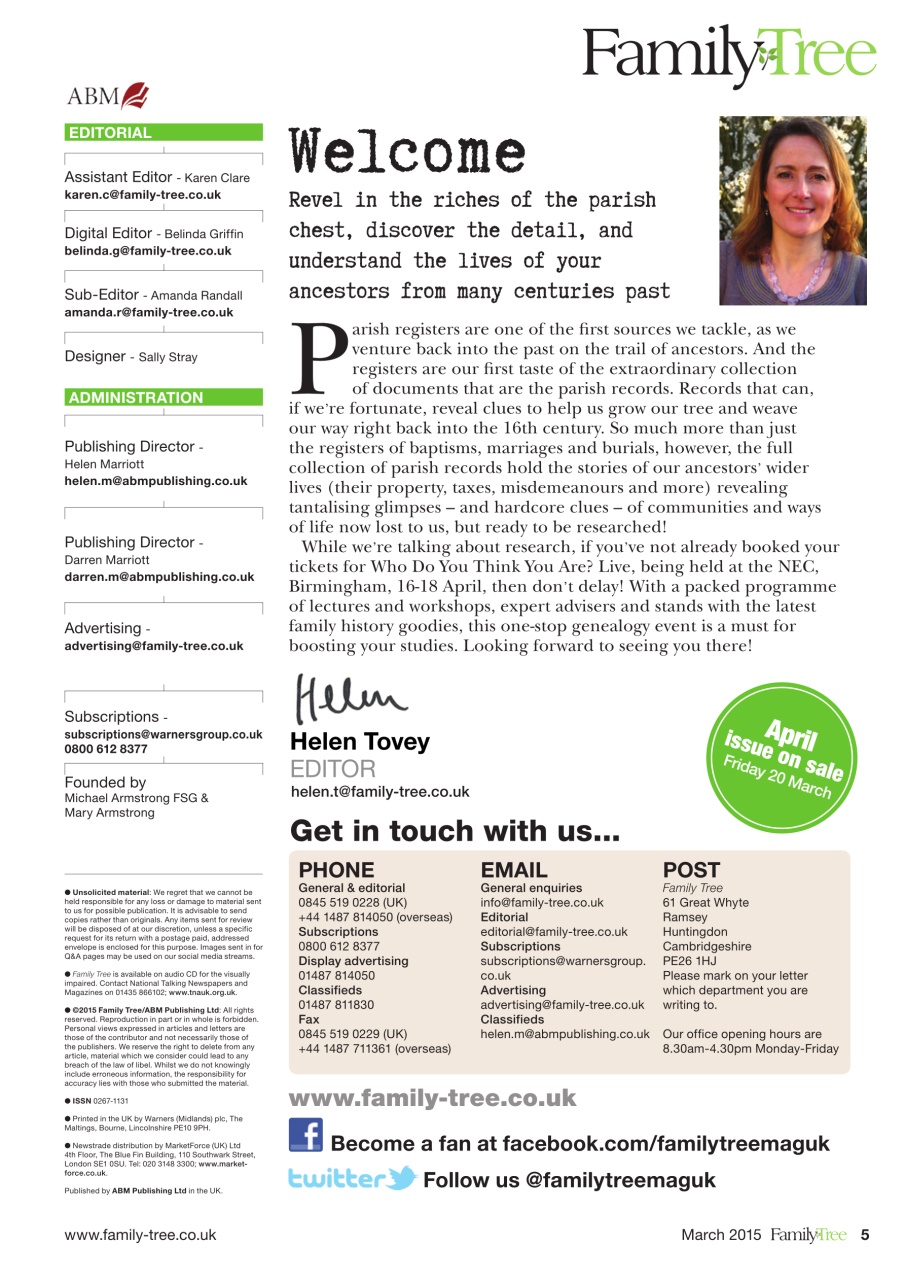 Family Tree Preview Pages