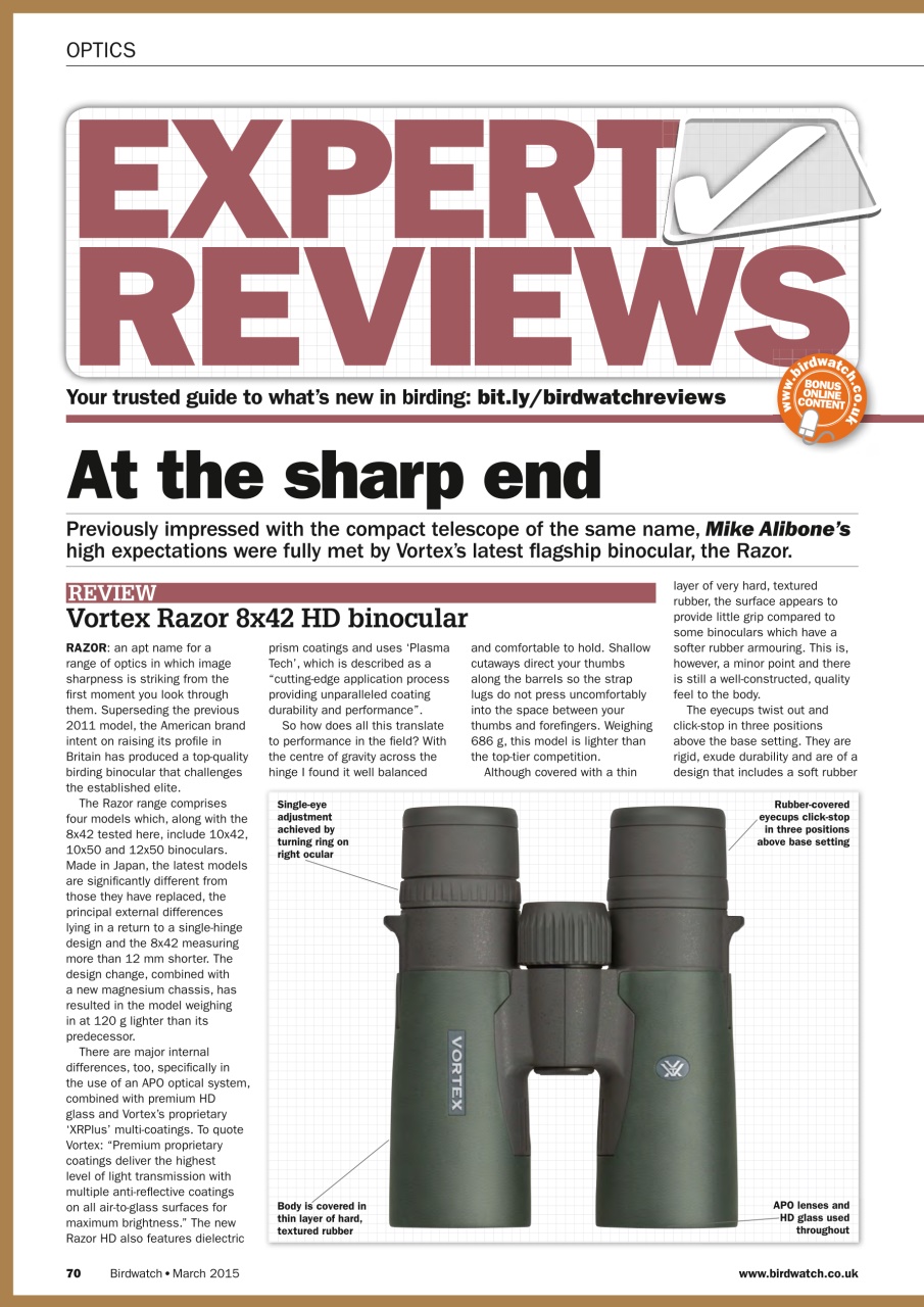 Birdwatch Magazine Preview Pages