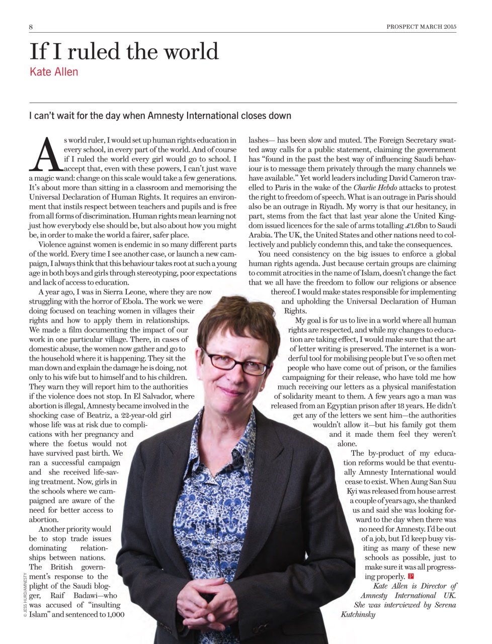 Prospect Magazine Preview Pages