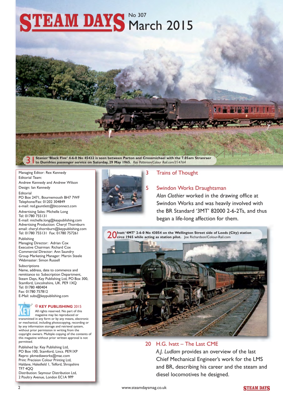 Steam Days Preview Pages