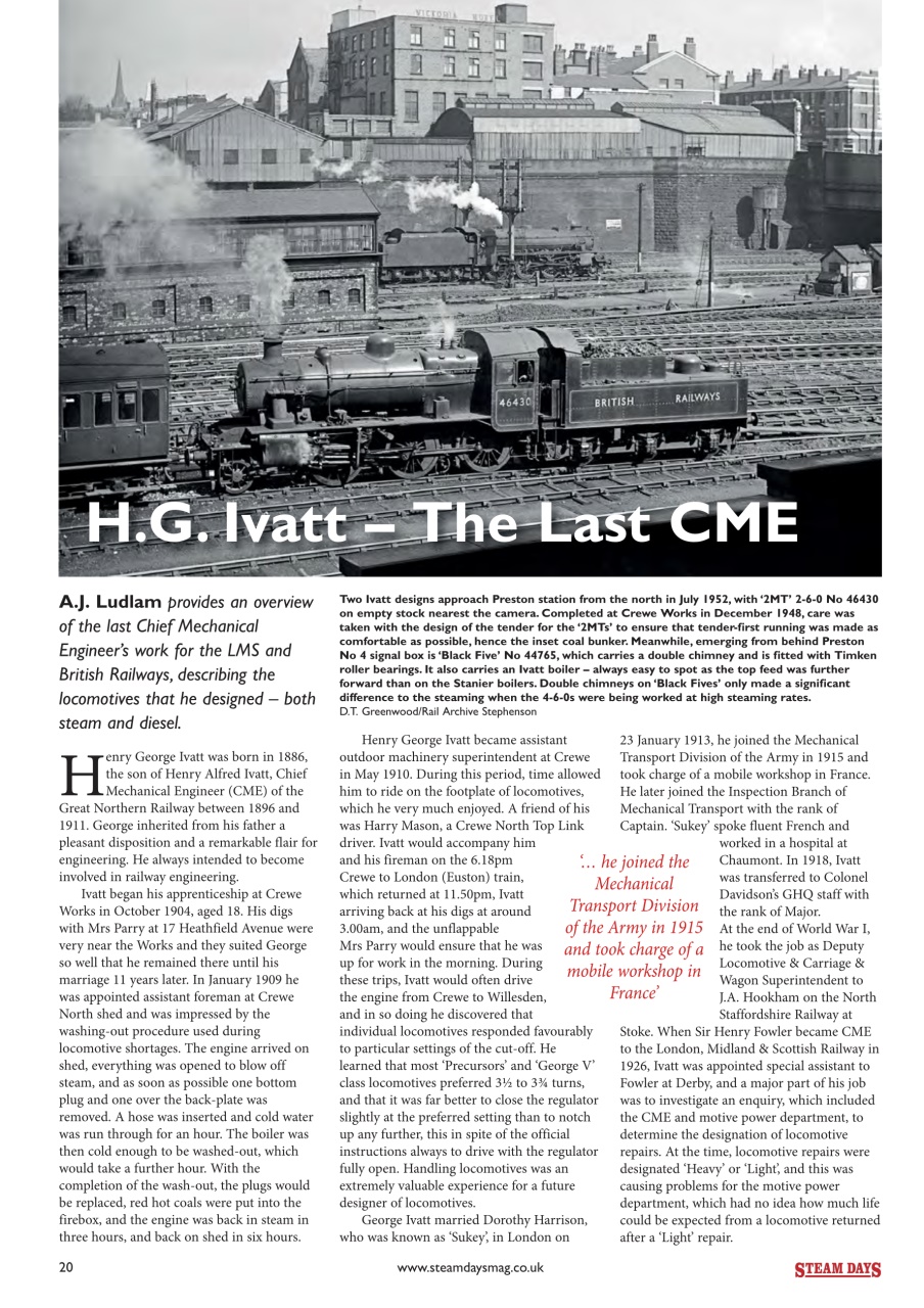 Steam Days Preview Pages