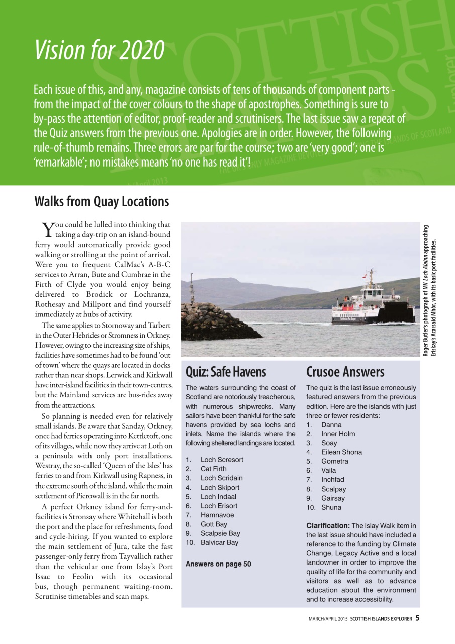 Scottish Islands Explorer Preview Pages