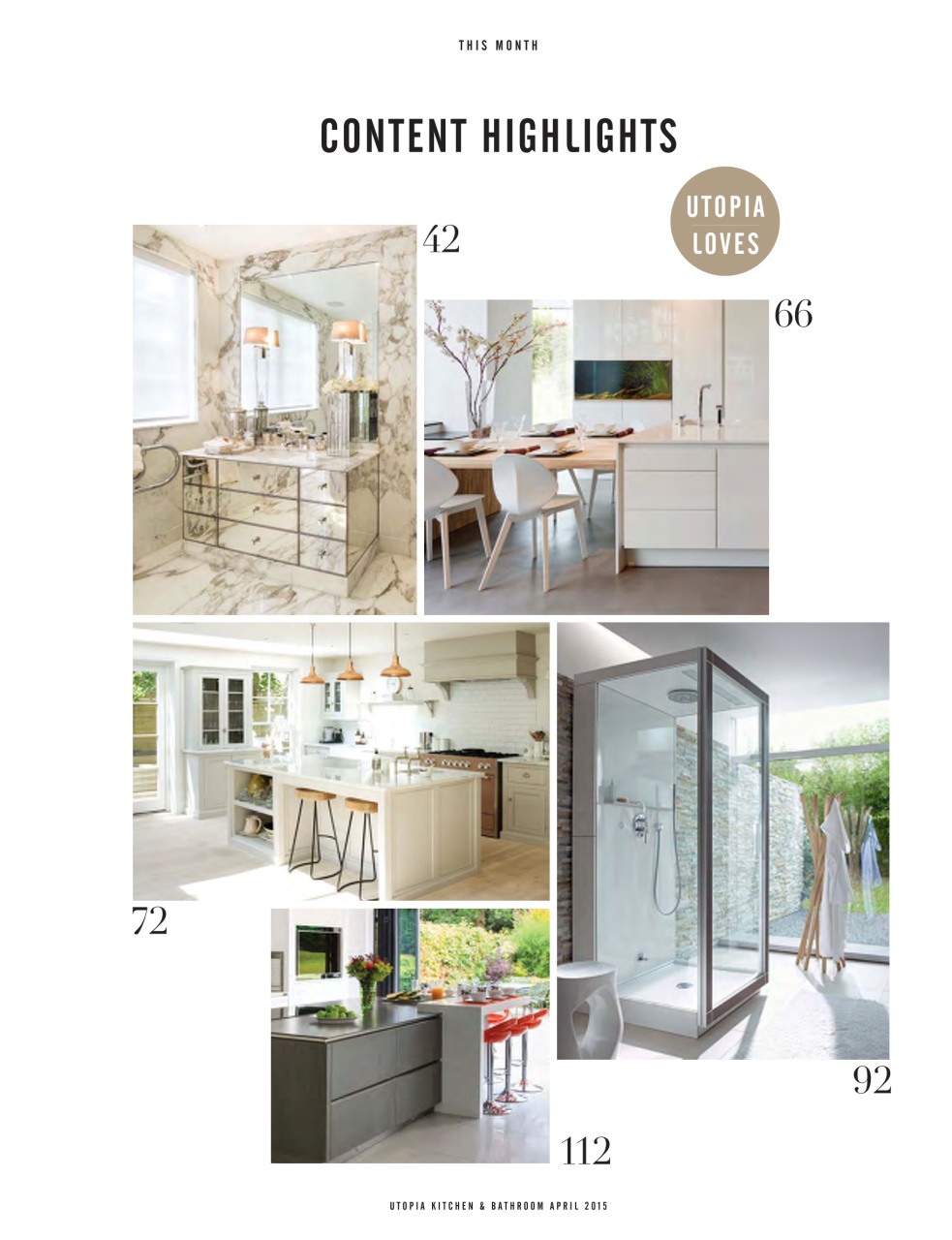 Utopia Kitchen & Bathroom Preview Pages