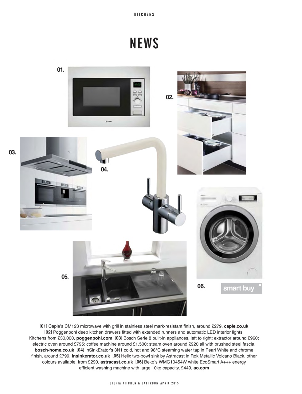 Utopia Kitchen & Bathroom Preview Pages