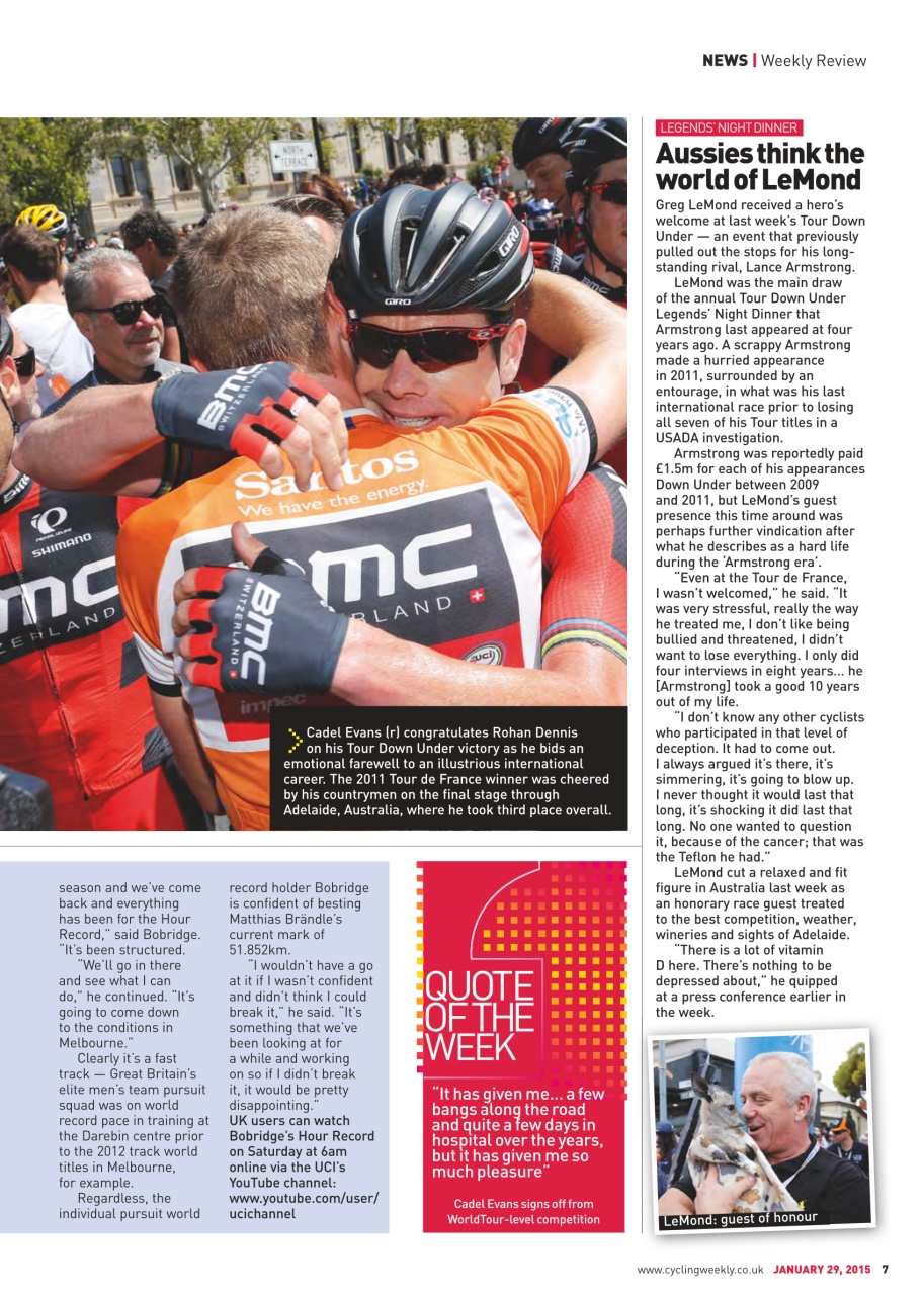 Cycling Weekly Preview Pages