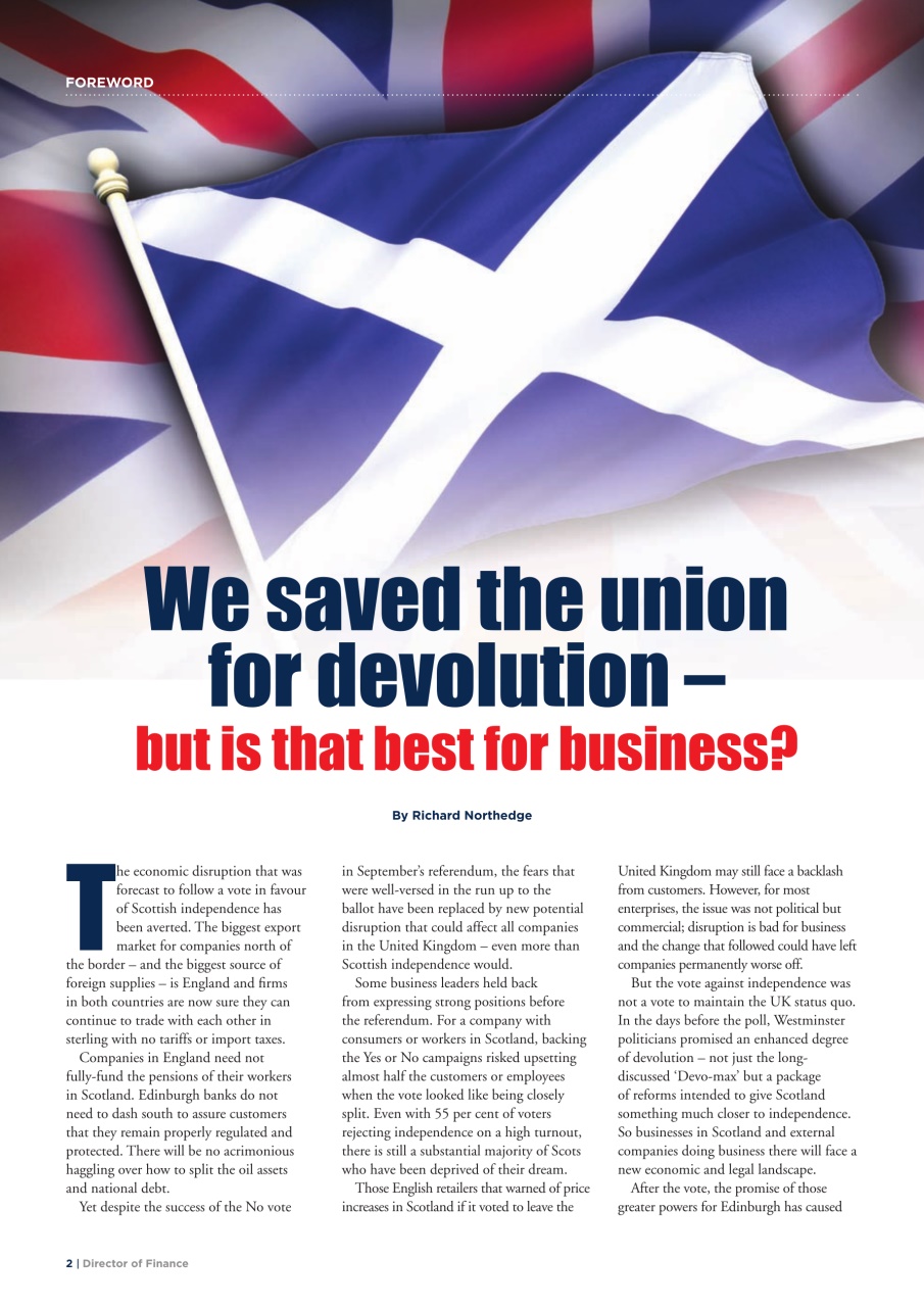 Director of Finance Preview Pages