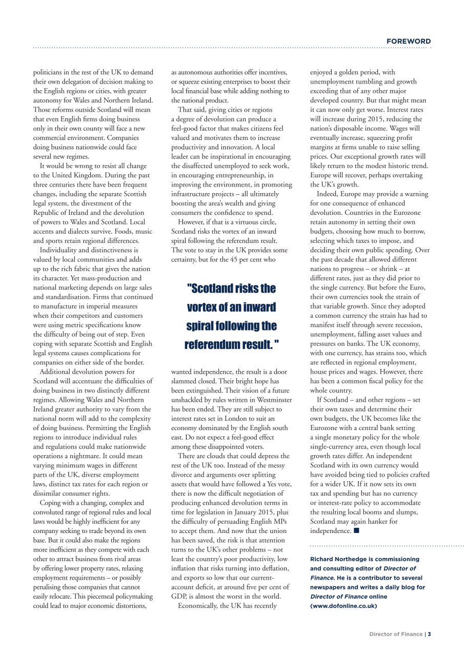 Director of Finance Preview Pages