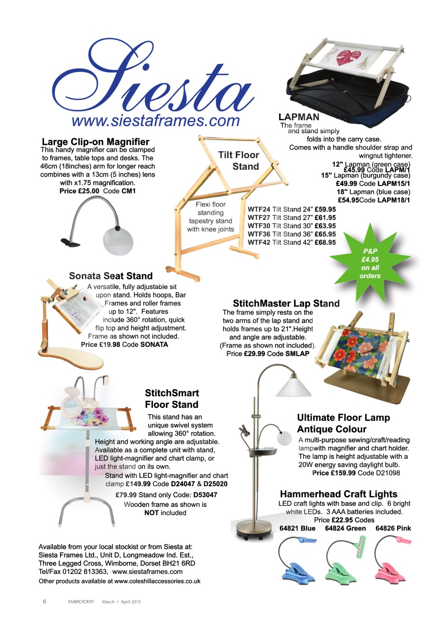 Embroidery Magazine Preview Pages